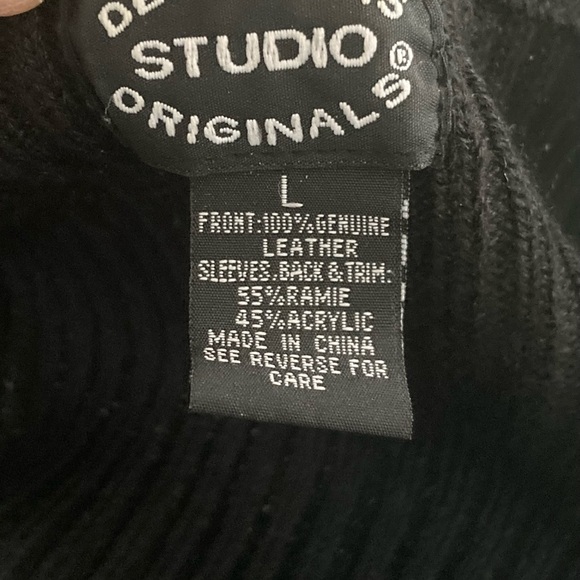 Leather front jacket - Large - Picture 9 of 10